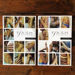 2 / $25 Complete packages of Flash Tattoos ~ Zahra & Josephine